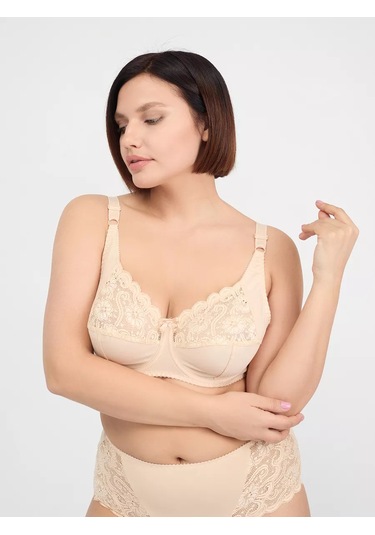 Lavandina Büyük Beden Kadın Sütyeni Yeni Zaman 219290862 Bej