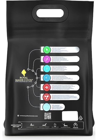 Royal Maine Coon Marsilya Sabunu Kokulu Perlit Kedi Kumu 5 L