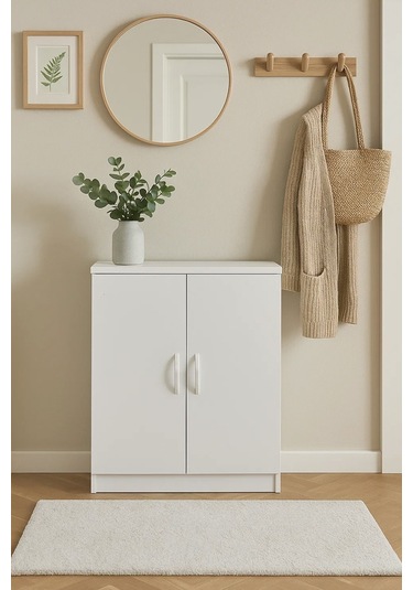 Hollywood Ayakkabılık / Çok Amaçlı Dolap Beyaz