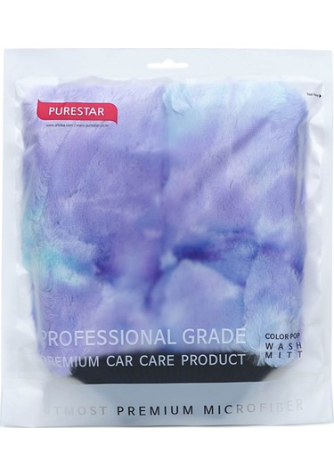 Purestar Mor Yıkama Eldiveni - Color Pop Wash Mıte 20X25 Cm