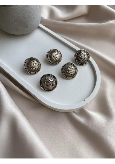 Siberiana 21 Mm Bronz Kaplamalı Armalı Düğmeler 211158649