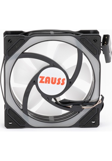 Zauss ZX-400 Sekizgen RGB 12 CM Kasa Fanı