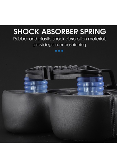 Yifomall Sürekli Konforlu Bisiklet Jantı - Genişletilmiş Burunsuz Tasarım, Tüm Modeller İçin Uygun, Darbe Emici Sünger Ve Pu Deri, Siyah Siyah