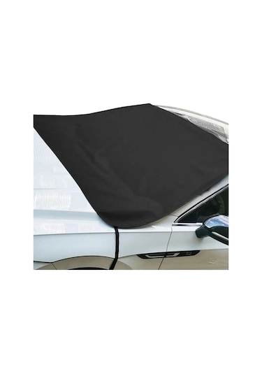Dancemonkey Suv Ön Cam Kapağı 600d Oxford Kumaş Siyah Antifriz Güneşlik Kar Geçirmez