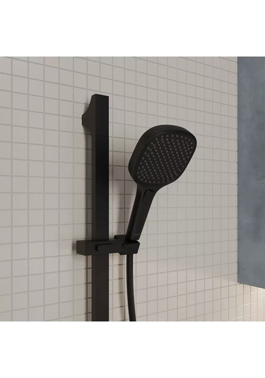 Milardo 3 Modlu Duş Başlığı 201318534 Siyah Mat