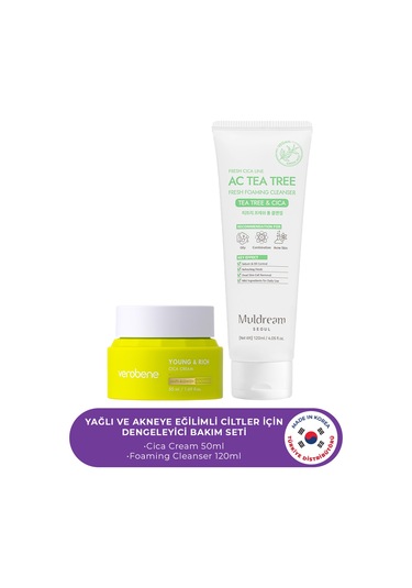 Yağlı Ve Akneye Eğilimli Cilt İçin Dengeleyici Bakım Seti