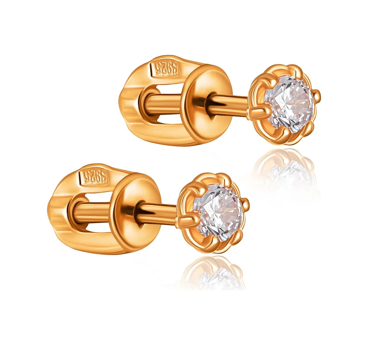 Lucente 925 Ayar Gümüş Küpe 179813994 Altın