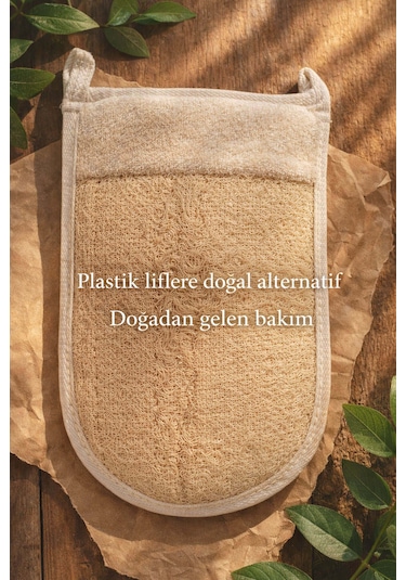 Kabak Lifli Eldiven Battal Vücut Kesesi