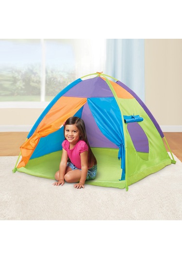 Yifomall Çocuklar İçin Dış Mekan Oyun Çadırı, Çok Renkli Kombinasyon, Katlanabilir, Europe Amerika Stili, 110x110x90cm, 0.9kg Çok Renkli
