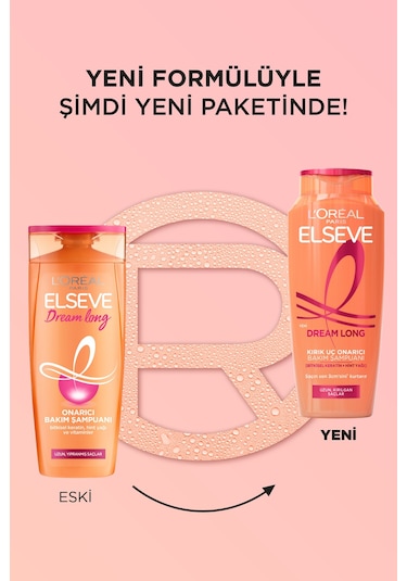 ELSEVE Dream Long Kırık Uç Onarıcı Bakım Şampuanı  300 ml