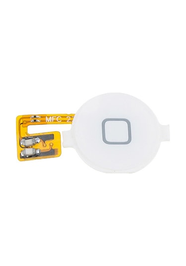 Apple Uyumlu iPhone 3g / 3gs Home Tuş Joystick Orta Filmi Ve Buton Set Beyaz