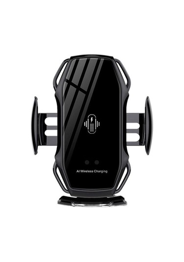 Joyhub Kablosuz Şarj Otomatik Indüksiyon Hızlı Şarj Kırmızı - Siyah Havalandırma U4rt6c