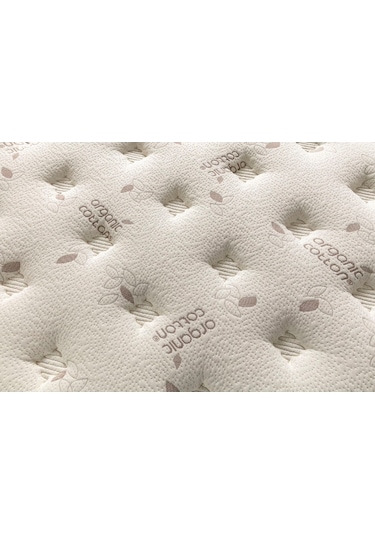 Uzunbebe 140X200 Heyner Golden Organic Cotton Ortopedik Yaylı Yatak