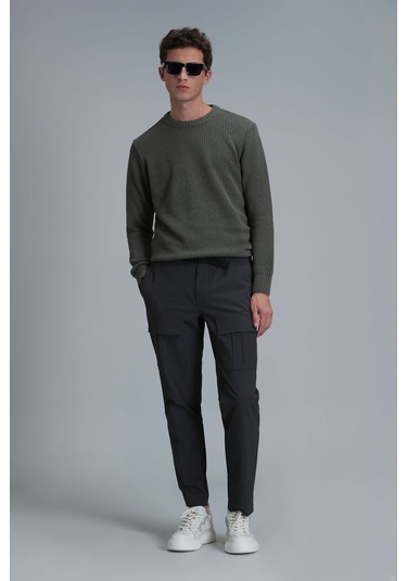 Lufian Ice Erkek Kazak Yeşil Yeşil 111090089100600 Yeşil