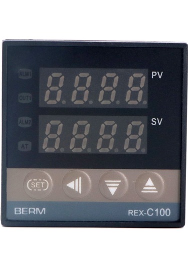 Xiyyadms Rex-c100 M An Akıllı Pıd Sıcaklık Kontrol Cihazı, 0-400 C Hassas Ayarlanabilir, 220v Ck Uzun Model