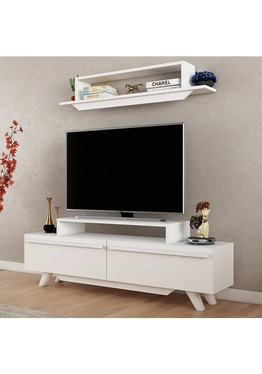 Tv Ünitesi Human Beyaz 150 Cm