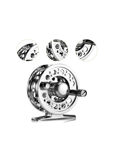 Sinek Balıkçılık Tekerlek Ayarlanabilir İşçi Tasarrufu Metal Sinek Tekerlek Mini 6 Cm Tatlısu Tuzlu Suyu İçin Balıkçılık Aksesuarı