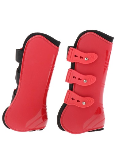 Homyl 1 Çift Tendon Boot / Fetlock Boots Kırmızı-fore-ayak Kırmızı Fore Ayak