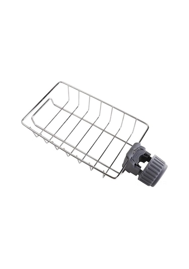 Mufunye 201 Paslanmaz Çelik Tek Katlı Lavabo Rakası, Hızlı Kurutma, Gizli Kanca Ve Havlu Çubuğu, 18-22mm Borular İçin, Mutfak/łavabo Organizerı Gümüş