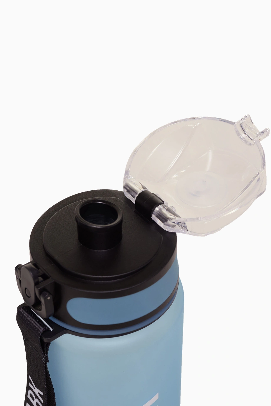 1 Litre Ölçü Göstergeli Spor Su Şişesi Açık Mavi