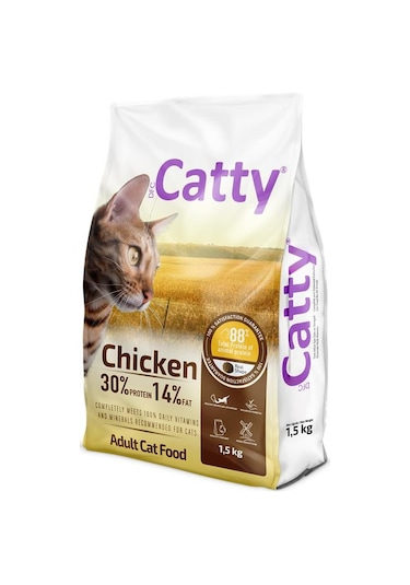 Catty Tavuklu Yetişkin Kedi Maması 1500 G