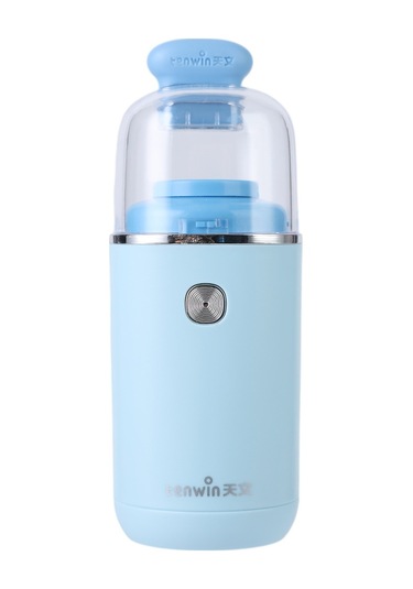 Springsun Mavi Usb-c Şarjlı Masaüstü Süpürge - 2 Seviye Emme Gücü, Gürültü Azaltma, Dahili Pil Ve Çanta Kutusu