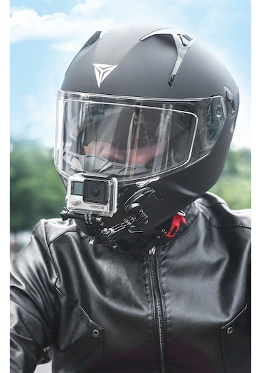 Motowolf Çok Yönlü Hareketli Kask Kamera Aparatı