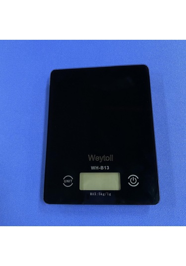 Konesam Siyah Cam Platformlu Dijital Terazi - 5kg Maksimum Kapasite, G/oz/lb Birim Seçeneği, Otomatik Kapatma Fonksiyonu