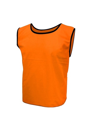 Çocuk Boy Sporcu Antrenman Yeleği Bip Yelek Turuncu