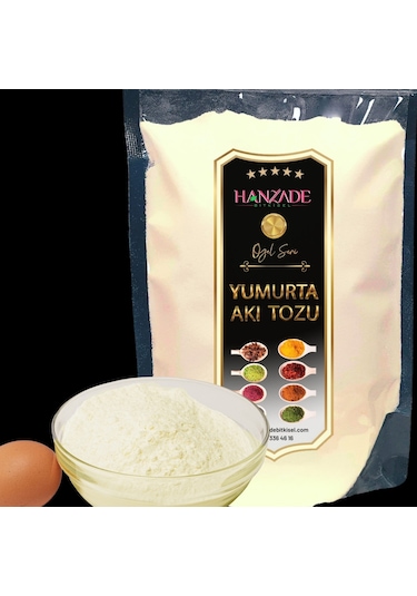 Hanzade Bitkisel Yumurta Akı Tozu Merenk Tozu 100 G