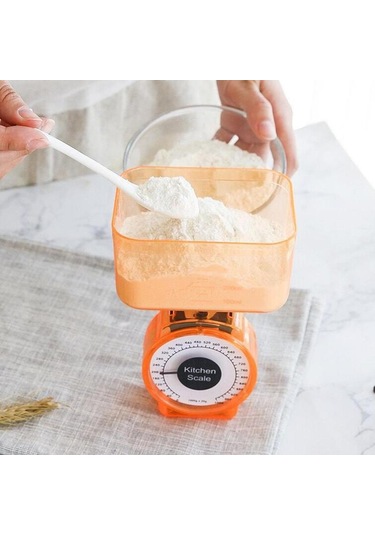 Hassas Mekanik Mutfak Tartısı Gıda Litre Ölçer Dara Ölçekli Hassa