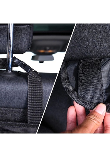 Araç Bagaj Düzenleme Organizer Araç Içi Oto Bagaj Eşya Düzenleme Çantası 8 Cepli 80x50