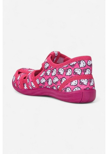Günlük Unisex Çocuk Sandalet Esnek Kaymaz Taban Keten Cırtlı Yazlık Ev Okul Kreş Ayakkabı 143 Fuşya-kedili Günlük Unisex Çocuk Sandalet Esnek Kaymaz Taban Keten Cırtlı Yazlık Ev Okul Kreş Ayakkabı 143 Fuşya-kedili