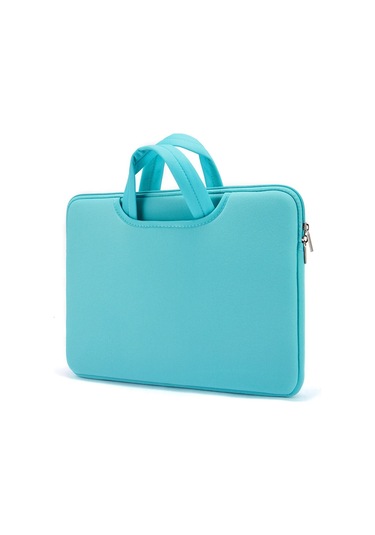 13 İnç, 14 İnç, 15 İnç Dizüstü Bilgisayar Çantası, Bilgisayar Çantası, Çok İşlevli Hafif Dizüstü Bilgisayar Çantası Açık Mavi 15-15.6 İnç, Diğer