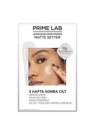 L'Oréal Paris Prime Lab Matte Setter Matlaştırıcı Makyaj Bazı