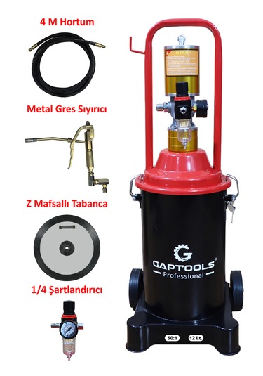 Gap Tools LGP12A1 12 L Havalı Gres Pompası