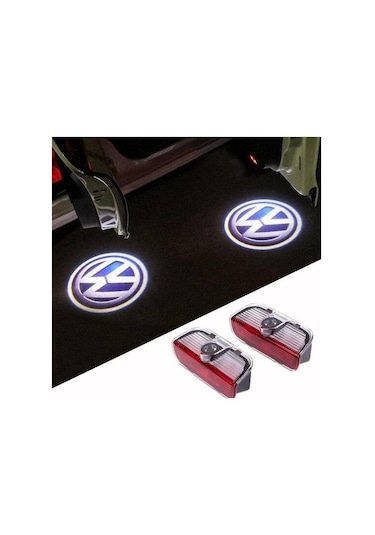 Autogp Vw Eos Kapı Altı Işık Lazer Led Logo Hoşgeldin Aydınlatma Agp-kl-5013