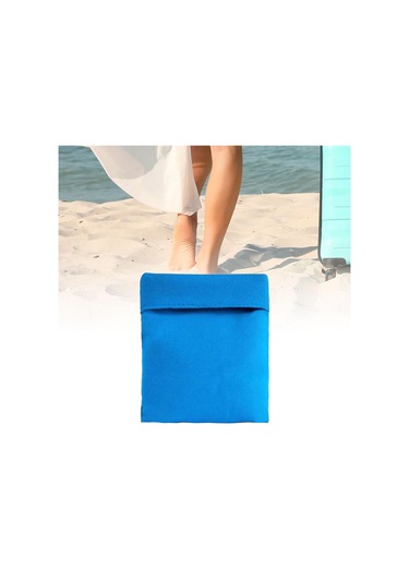 Suntek Kum Temizleme Torbası Kompakt Hafif Plaj Aksesuarları MAvi