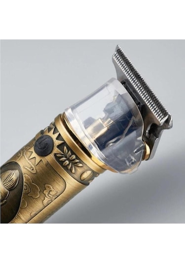 Powertec TR-1818 Sakal Ense Çizim Tıraş Makinesi Altın