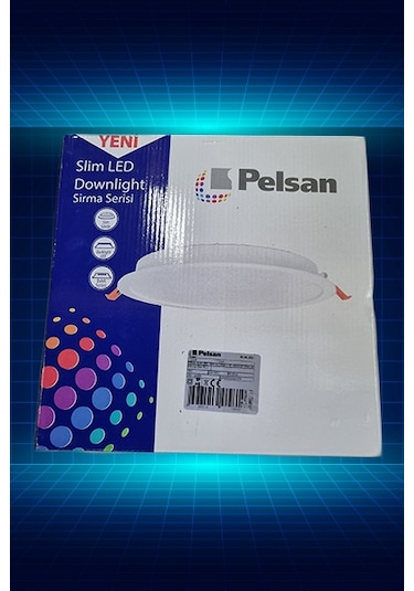 Pelsan Sırma Backlight 18w 4000k Ilık Beyaz Led Panel 110349 Q 22.5 Cm Beyaz