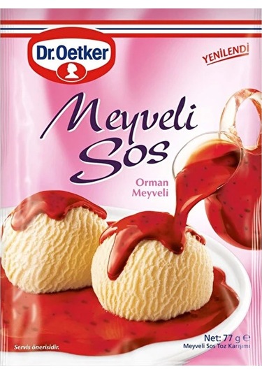Dr. Oetker Meyveli Sos 6 x 77 G