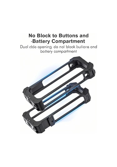 Mufunye Insta360 X3 Kamera Kafesi - Alüminyum Alyuminyum Malzeme - Spor Kamera Koruyucu Kutu