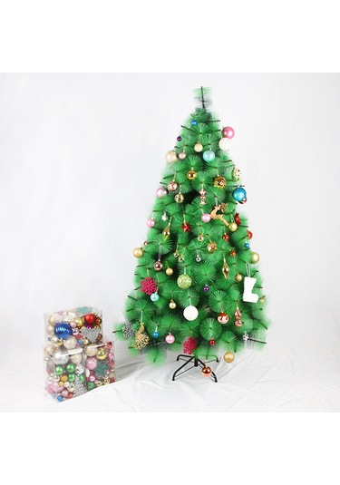 Qingmipy Dayanıklı Plastik Noel Topları Seti - 60-70 Adet Rastgele Çeşitlerde Ağaç Süsü Ve Parti Dekoru Çok Renkli