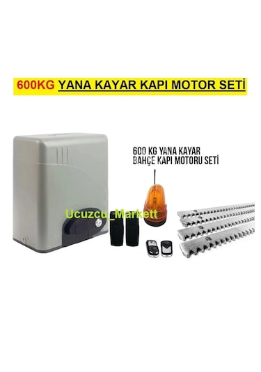 600 Kg Yana Kayar Kapı Motor Seti