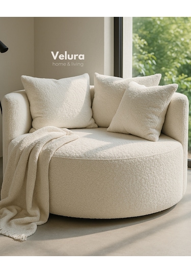 Miz Berjer & Puf & Armut & Tekli Koltuk & Dinlenme Koltuğu - Koyu Gri Koyu Gri