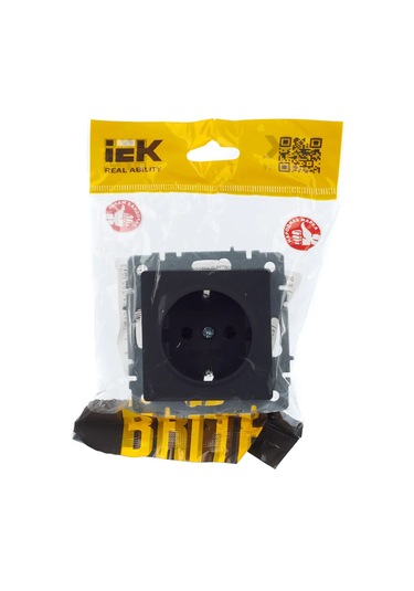 Iek Brite Topraklamalı Tekli Priz, Kapaksız 305428855 Ürün Numarası Br-r11-16-k53