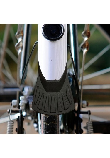 Trendooze Genel Kullanımlı Bisiklet Camur Çamurluk Aşınmaya Dayanıklı Siyah Siyah