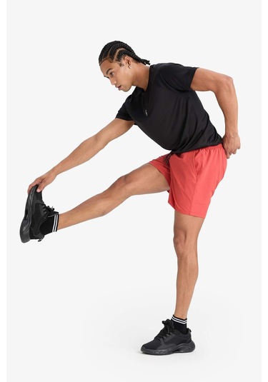 DeFactoFit Baskılı Esnek Dokulu Kısa Boy Sporcu Deniz Şortu C5138AX25HSBR91