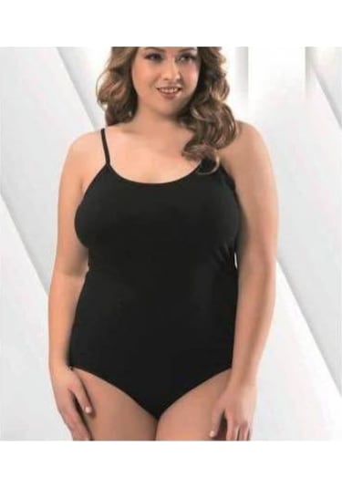 Tutku 0148 Kadın Zıbın Ip Askılı Çıtçıtlı Kancalı Body 6'Lı Paket