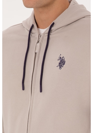 U.s. Polo Assn. Erkek Taş Hırka Örme 50313748-vr049 Tas